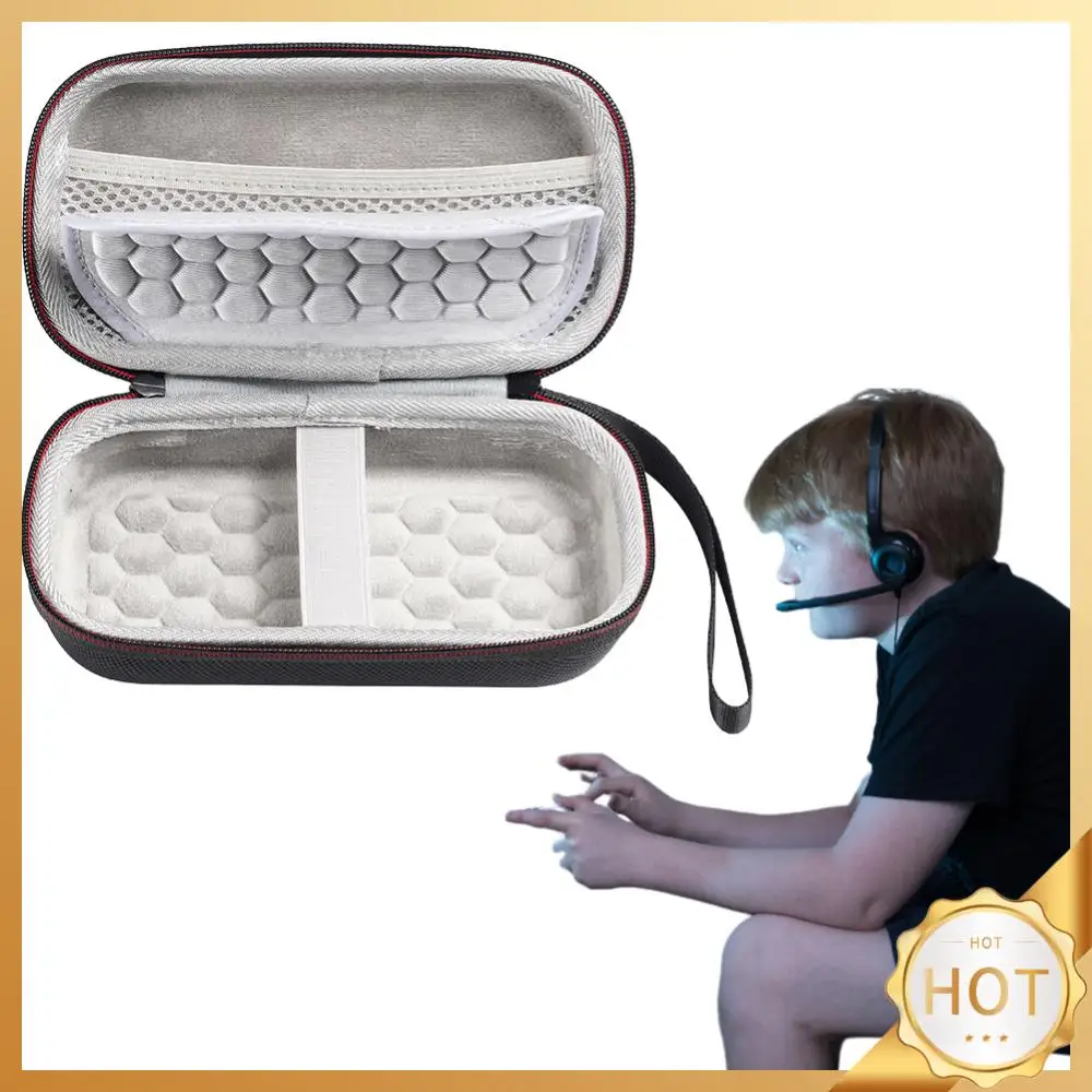 Жесткая дорожная сумка для хранения EVA с защитой от царапин и сетчатым чехлом