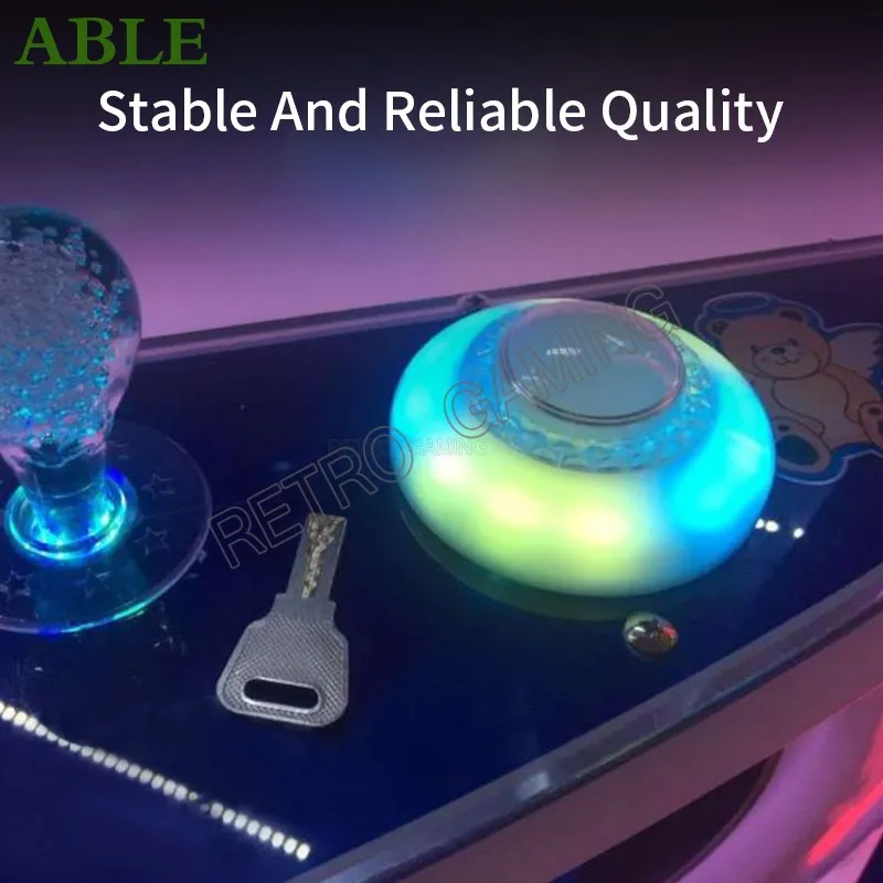 Мигающий светильник 76 мм 12 В постоянного тока цветсветодиодный светодиодная