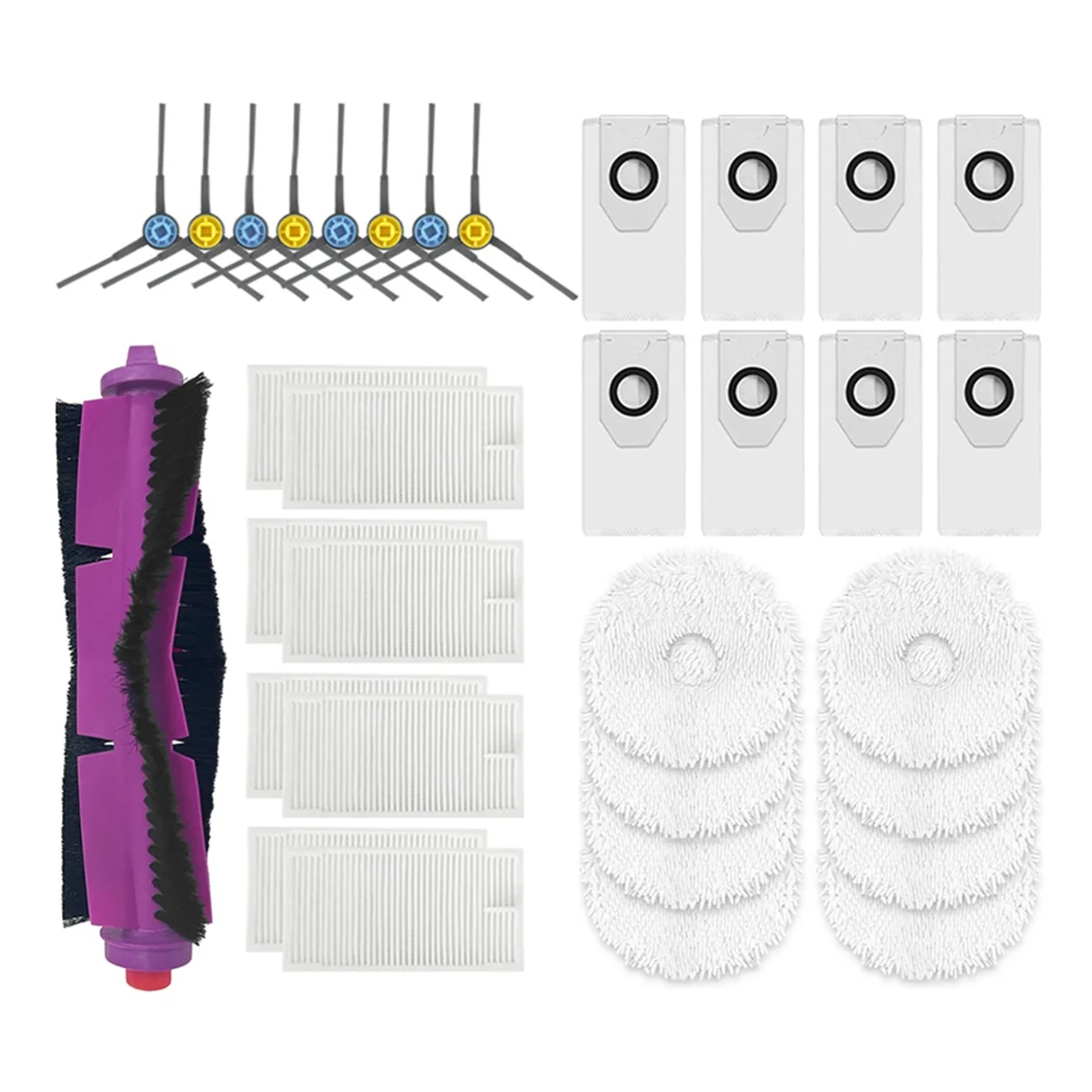 Запчасти для робота-пылесоса Midea V12 основная боковая щетка фильтр НЕРА насадка на