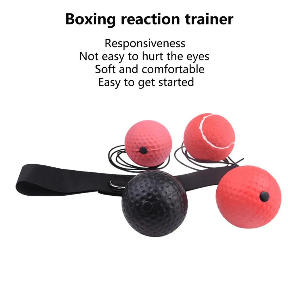 

Boxing Ball 1 Set Pragmatic Flexibility Faux Leather Speed Drilling Boxing Ball Daily Life