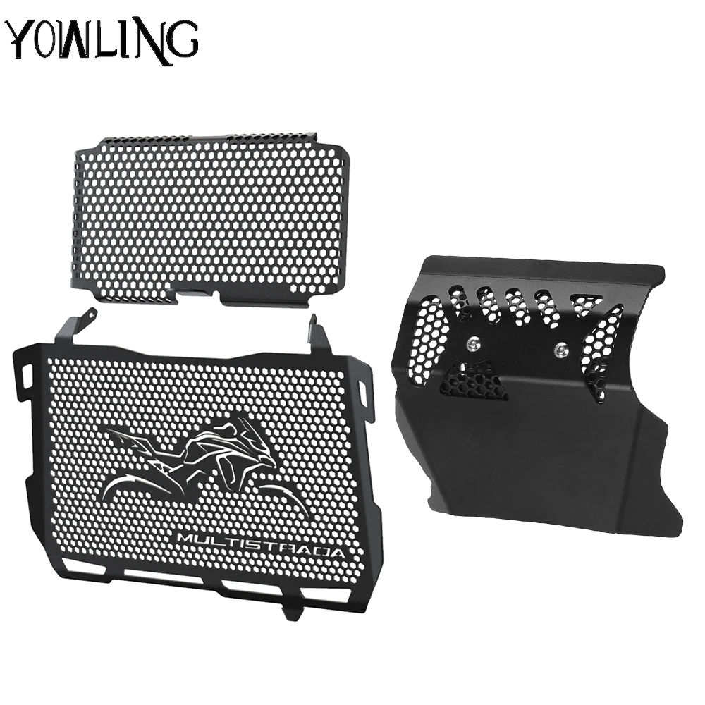 Для Ducati Multistrada 1260 1200 Enduro Pro 2019-2021 Защита радиатора Решетка бака Щит Кулер двигателя