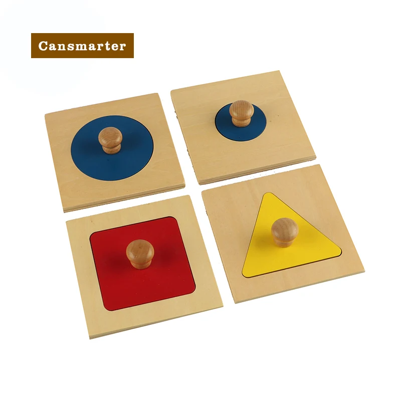 Montessori Baby Toys Puzzles Jigsaw Wooden Math Teaching Aid
