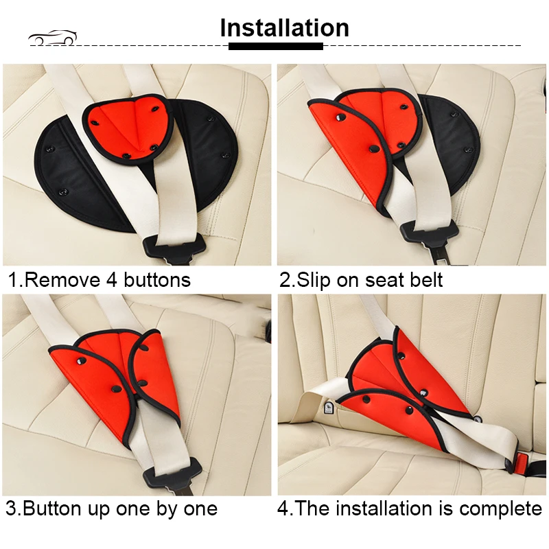 Фиксатор для детского ремня безопасности защитный шейный ремень Renault Koleos Megane Scenic