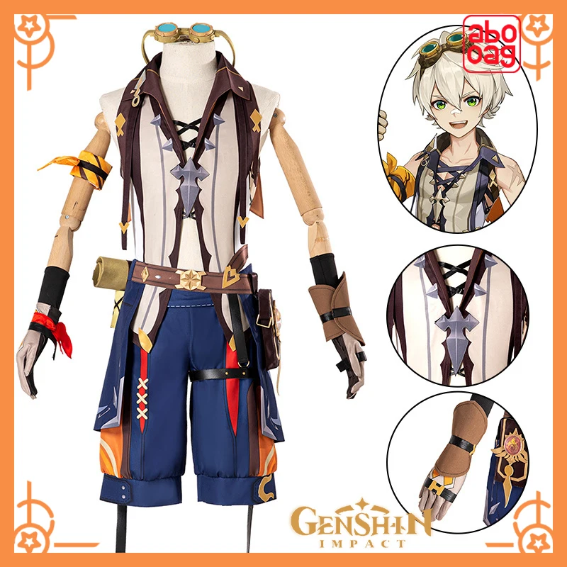 

Genshin Impact Cosplay Bennett Cosplay Costume Genshin Bennett Wig Shoes Animation Uniform For Men Game Carnival Anime Festival