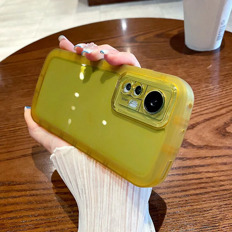 Противоударный прозрачный мягкий чехол с подушкой безопасности для Xiaomi 11/12 12Pro Mi