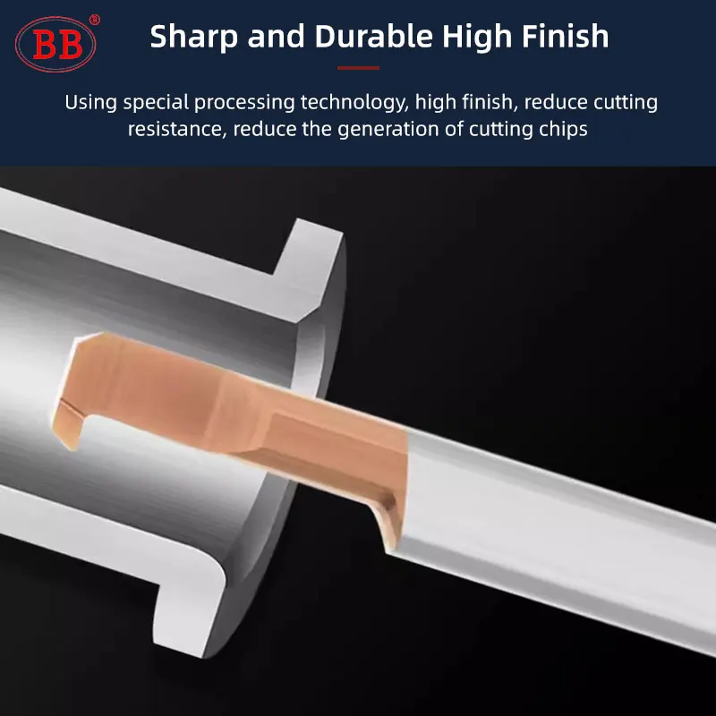 BB MKR MZR DIY Round Grooving Cutter MXR Boring Auto Lath Small Hole Modular Bar