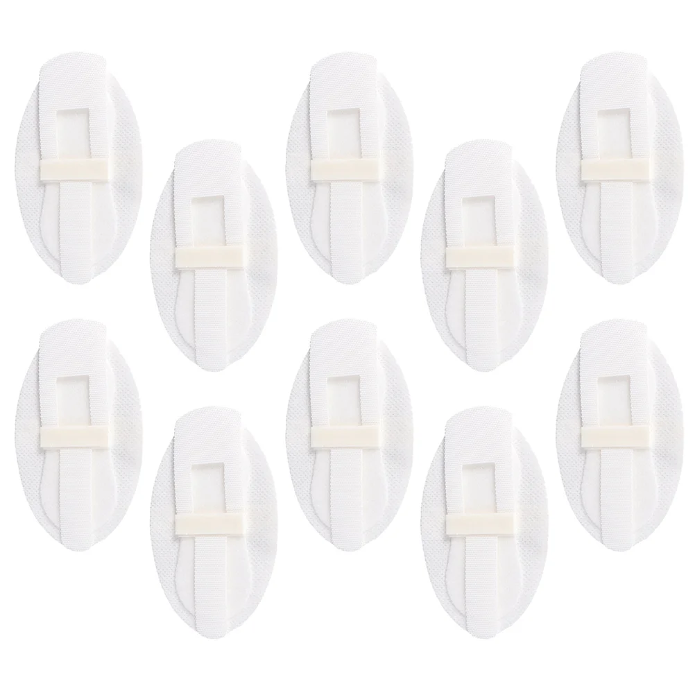 

10 шт. полезных лент для ног катетера, профессиональные наклейки для крепления катетера (белый)