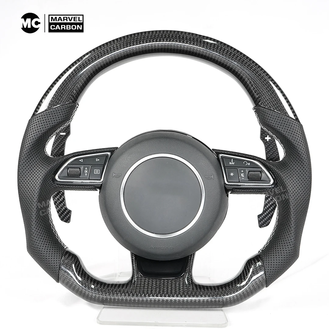 Совместим с Audi A Series: 1 2 3 4 5 8 серии: искусственная кожа весло рулевого колеса