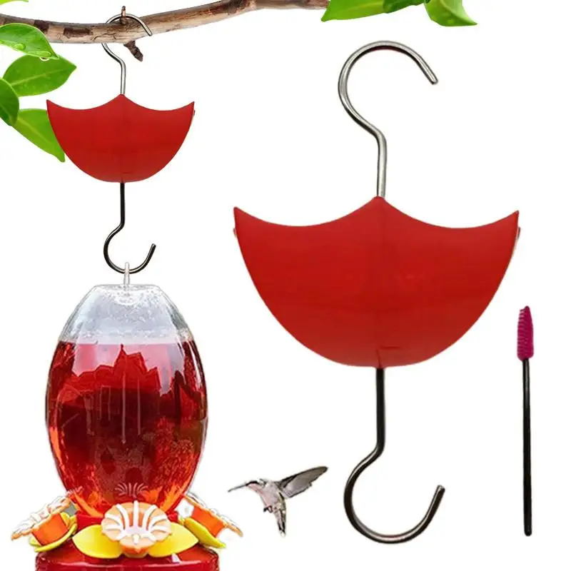 Flower Shape Feeder Accessory Moat Hooks Sturdy Leakproof Ant Guard Moat Hook For Patio Lawn Garden