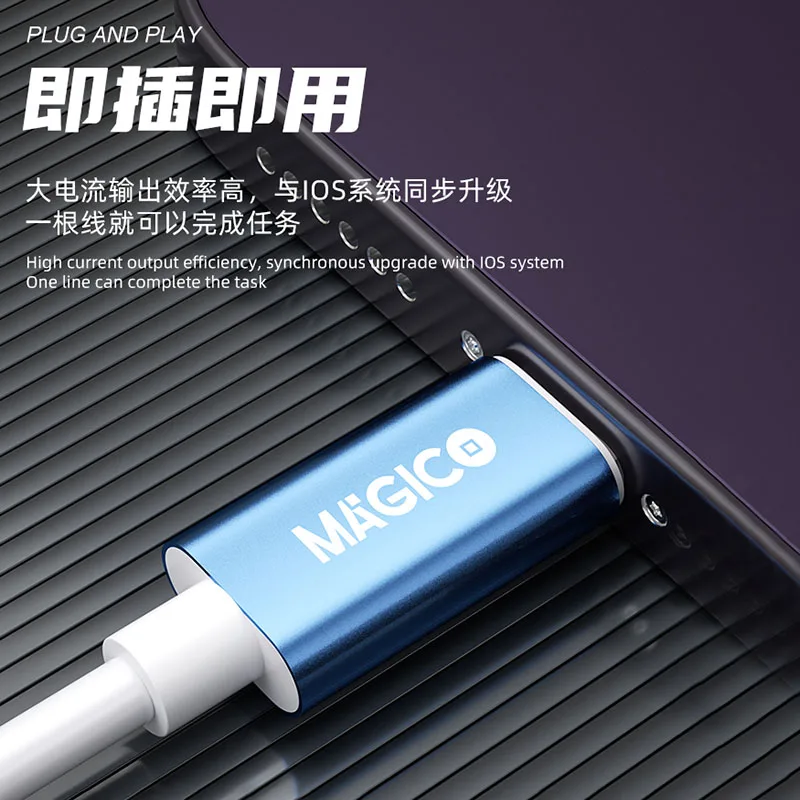 Легкий кабель Magico Restore для iPhone X XS 12 13 14 Pro Max iPad 9,7 10,5 12,9 Ipod 6 7, автоматически мигающий восстанавливающий режим DFU (art.: 3920cf5113bef) - 3920cf5113bef