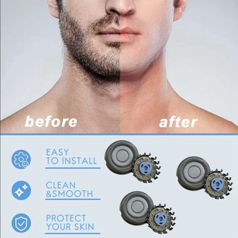 Сменные лезвия SH71 для бритв Neroclo серии 8000 S8050 S8850 S5532 S7731 S7786 бритвенные головки