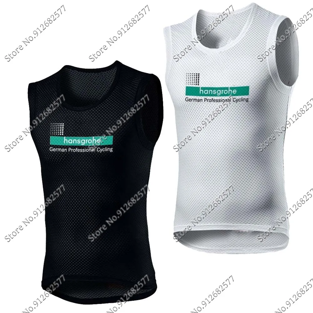 

2022 команда Boraful Hansgrohe Велоспорт Джерси без рукавов Велоспорт базовый слой Велосипедное нижнее белье жилет велосипедная одежда Maillot
