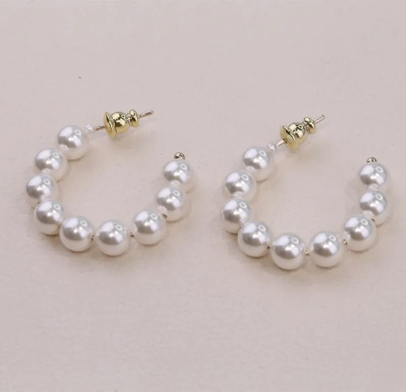 

2022 European and American Korean Style Elegant Style Pearl Earrings Earrings Fashion Women's Earrings