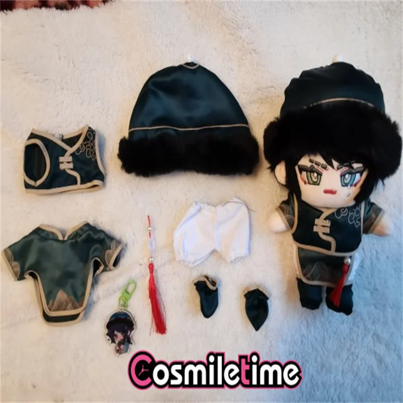 

Identity Ⅴ Edgar Valden Painter 20cm Cute Plush Doll Clothes Dress Up Cospslay Anime Toy Figure Xmas Gifts LHTB