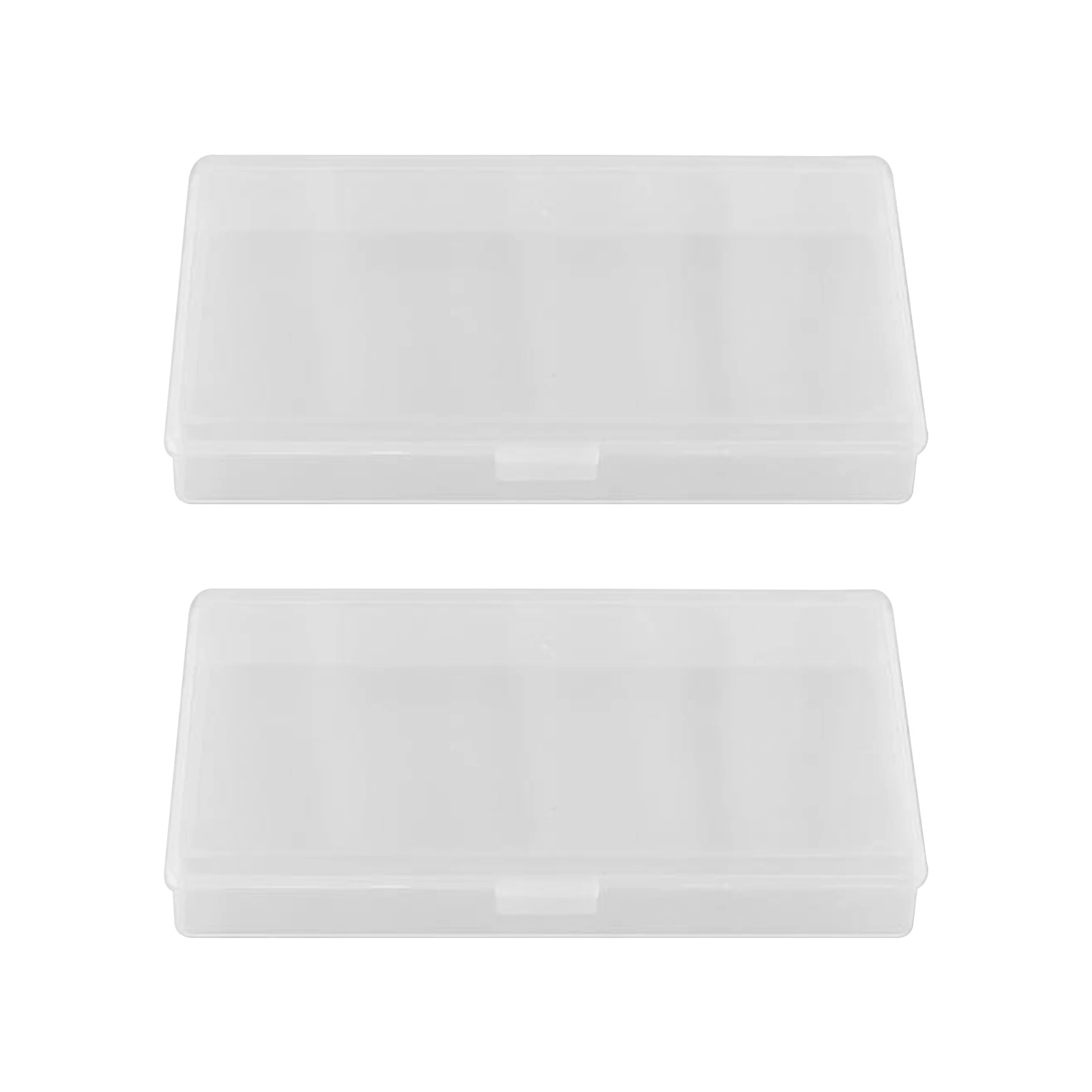 

Eco-friendly PP Student Pencil Case With Buckles Reusable Room Storage Box Home Office Transparent Desktop Organizer School Memo