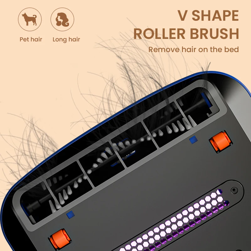 Ручной пылесос с ручкой для удаления клещей 15000 Па