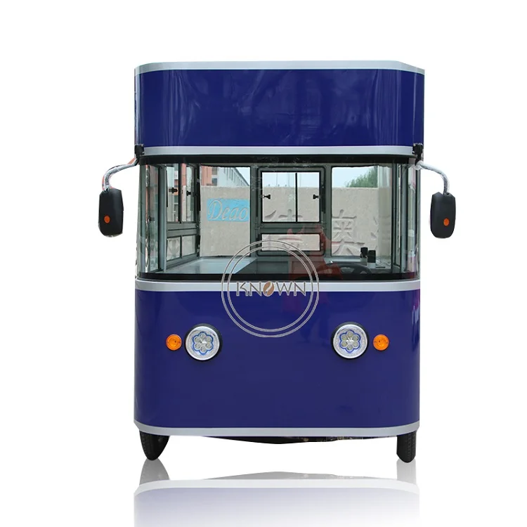 OEM длина 4 2 м электрический уличный киоск фаст-фуда тележка кофе прицеп фургон