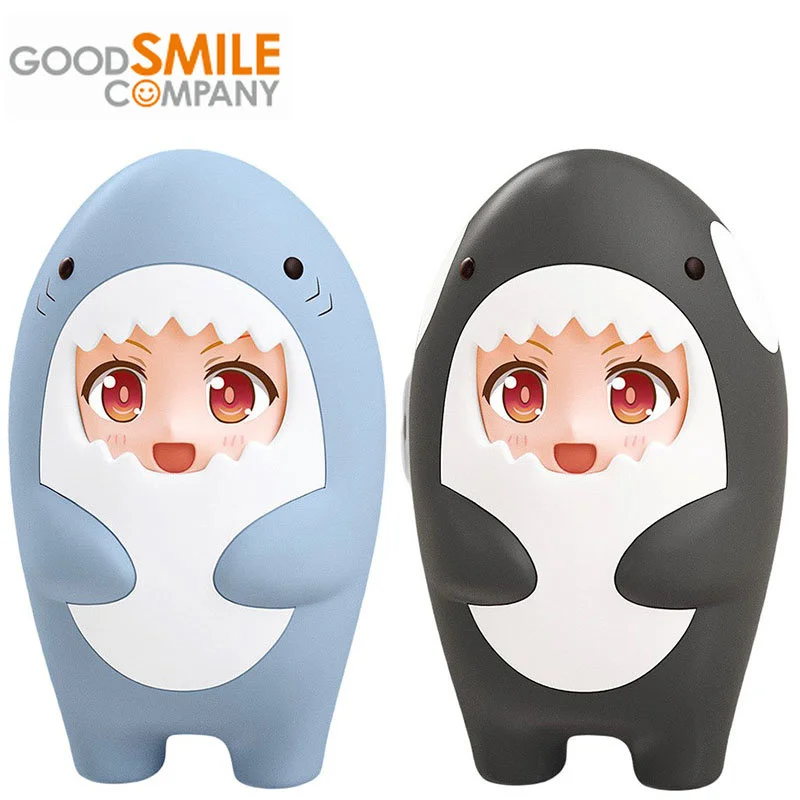 GSC Original Nendoroid Accessories Series Doll Costume Shark and Killer Whale Anime Action Figures Toys for Boy Girls Kids Gift