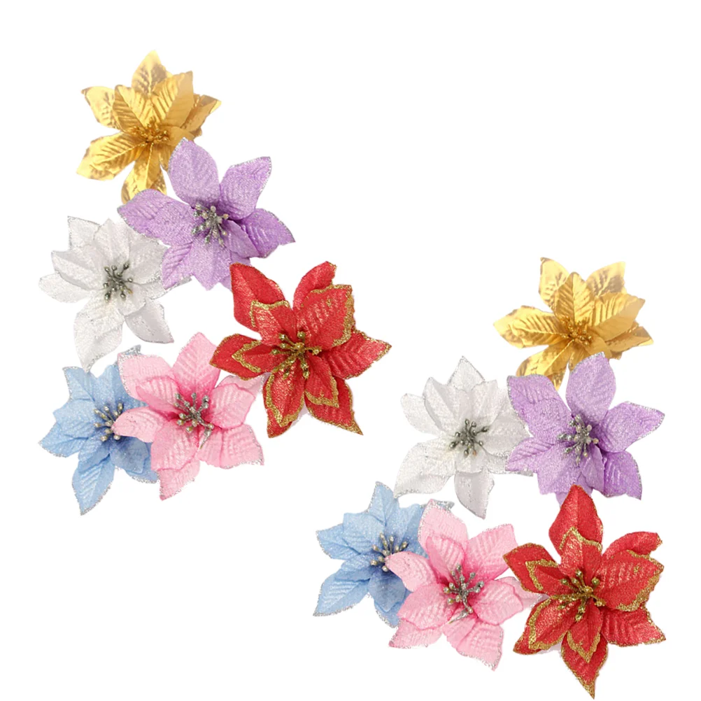

16Pcs Fake Plants Beautiful Flower Creative Plants Artificial Plants for Party HOme Office Home decor