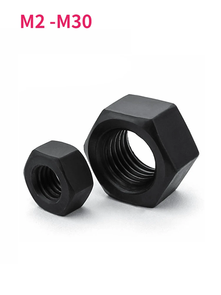 

M2 -M30 Black 8 Grade High Strength Hexagon Nut