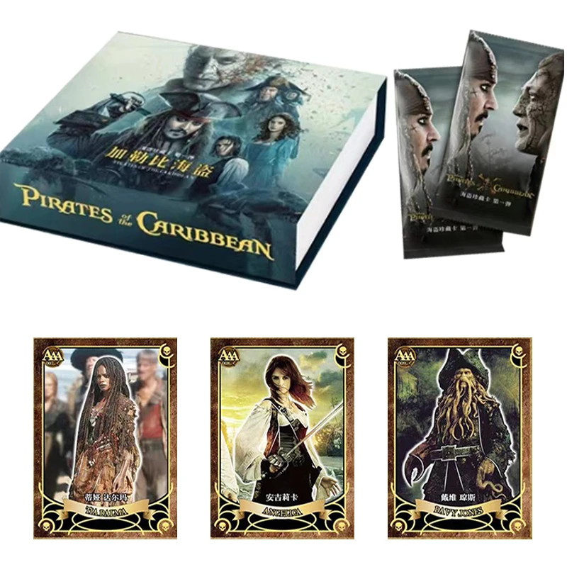 Movie Star Film Characters Jack Sparrow Collection Edition  Paper Hobby Toys Gifts