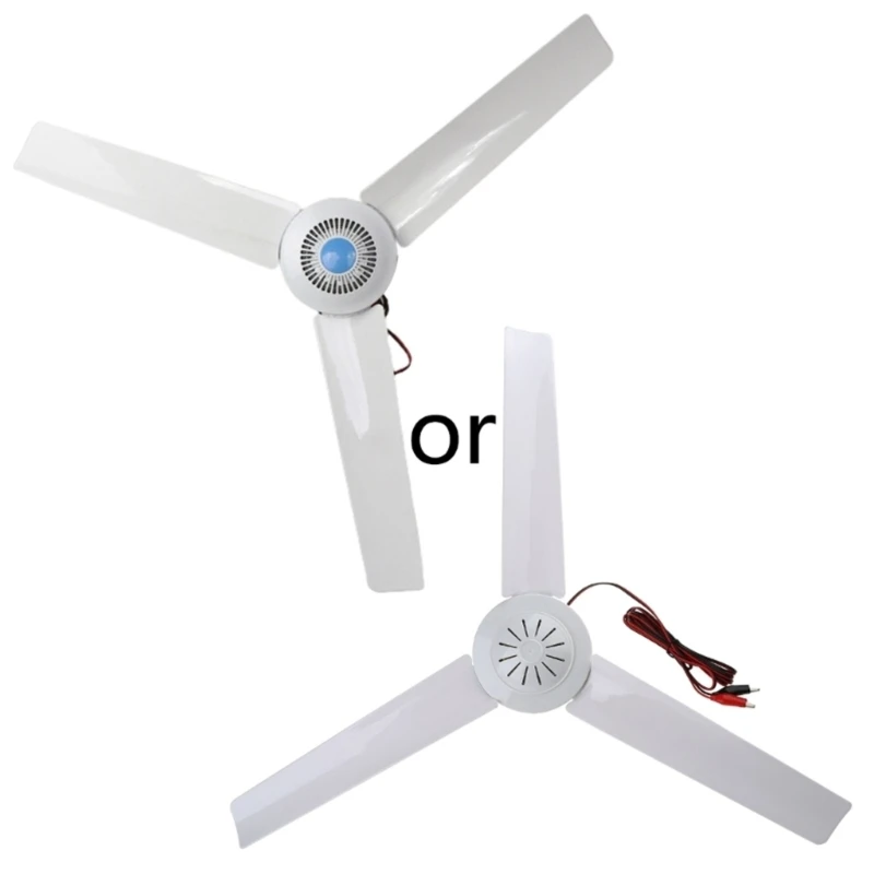 

A6HB for Dc 12V 27.5in 35.4in Ceiling Fan for School Dormitory Bed Outdoor BBQ