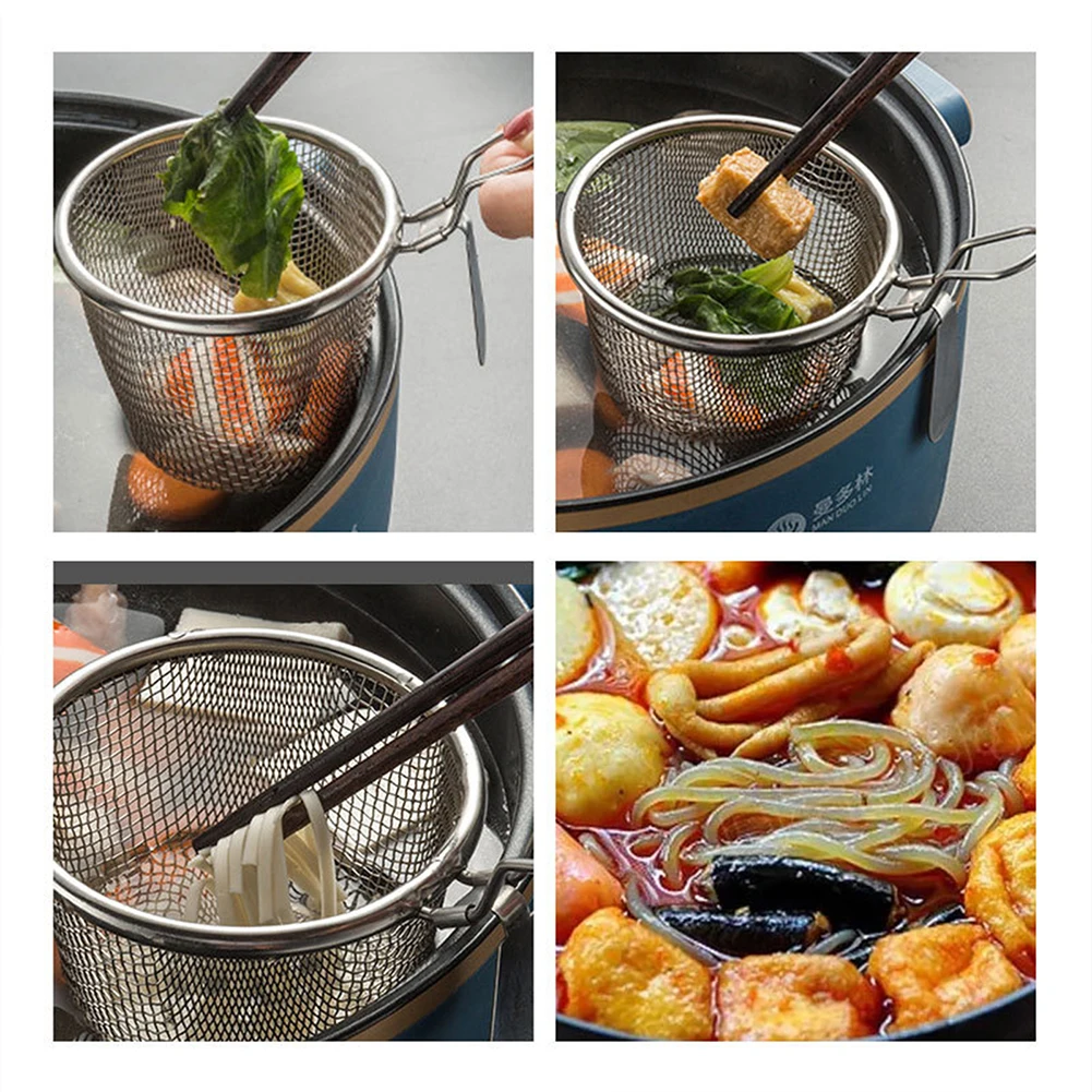 

Кухонный Дуршлаг с ложкой и фильтром, защита от ожогов