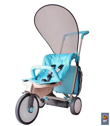 Трициклет 3х3 Evolution Light Blue - изображение