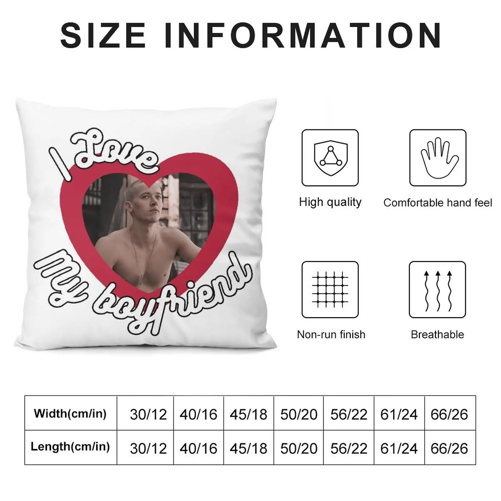 Я люблю своего парня Tom Blyth декоративная подушка рождественские украшения для