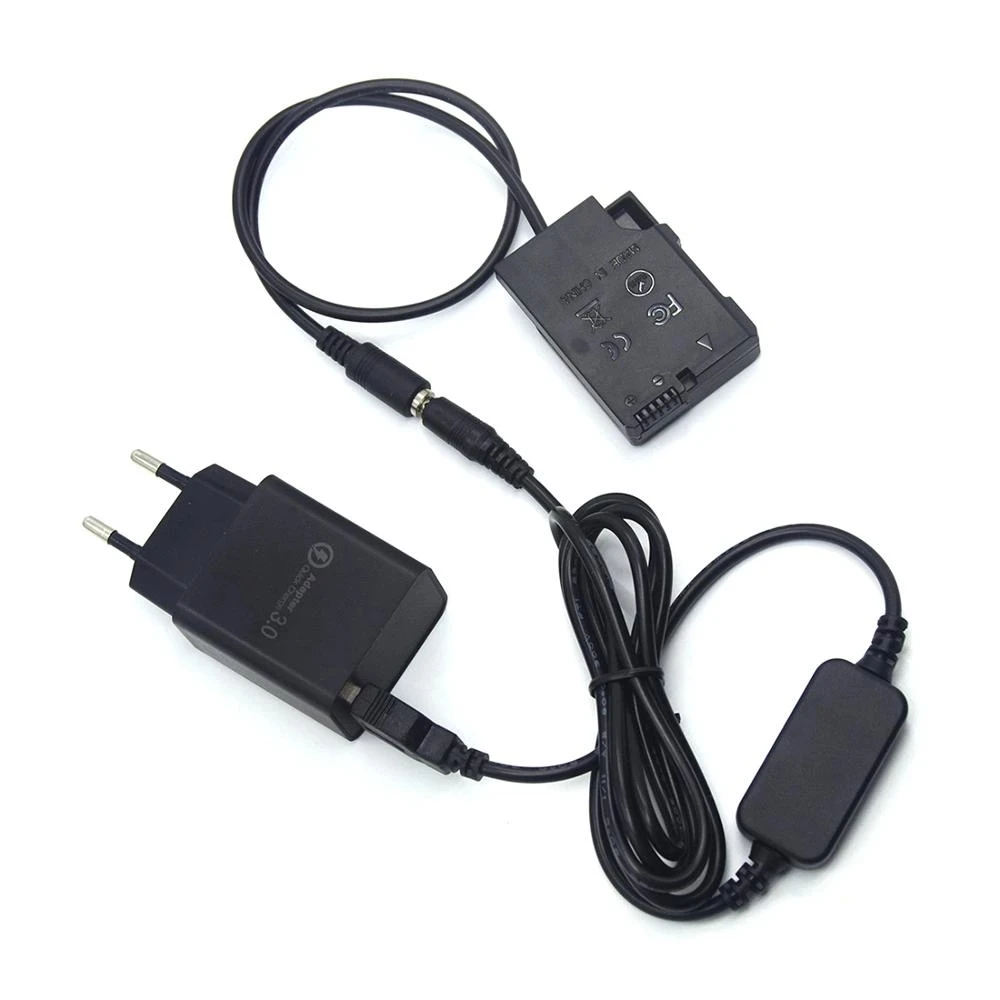 

USB Cable+QC3.0 USB Charger+EP-5A DC Coupler EN-EL14 Dummy Battery For Nikon P7800 P7100 D5600 D5300 D5200 D5100 D3400 D3300