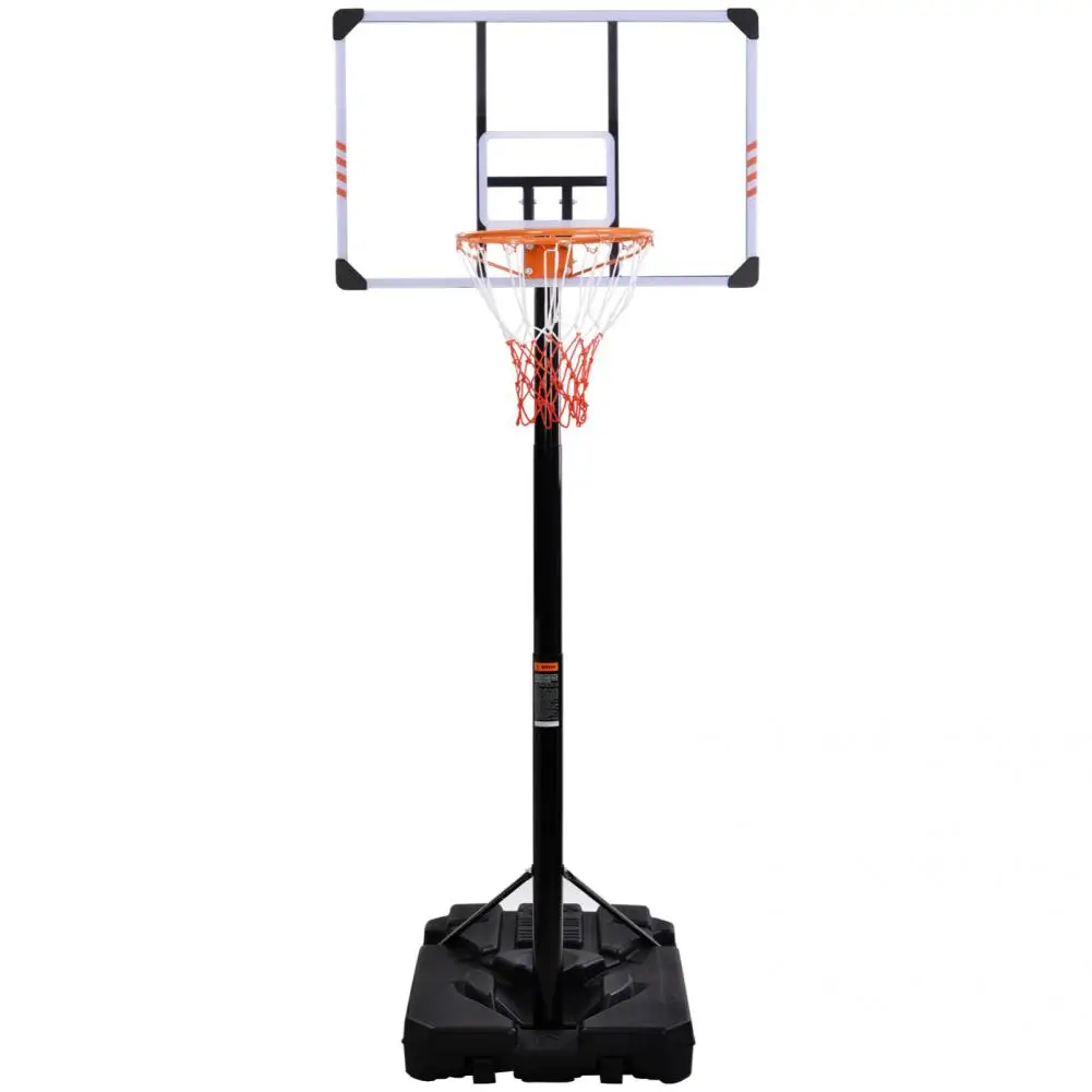 Base 1 Set Fun Wearproof Basketball Hoop Stand Stable Basketball Hoop Set Good Stability   for Outdoor