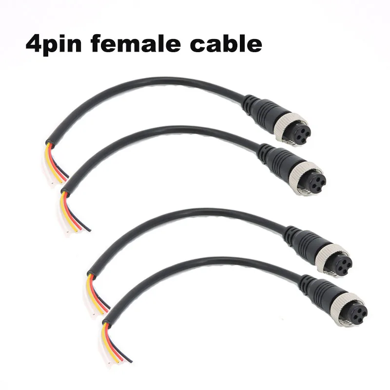 

M12 4-контактный авиационный кабель GX12