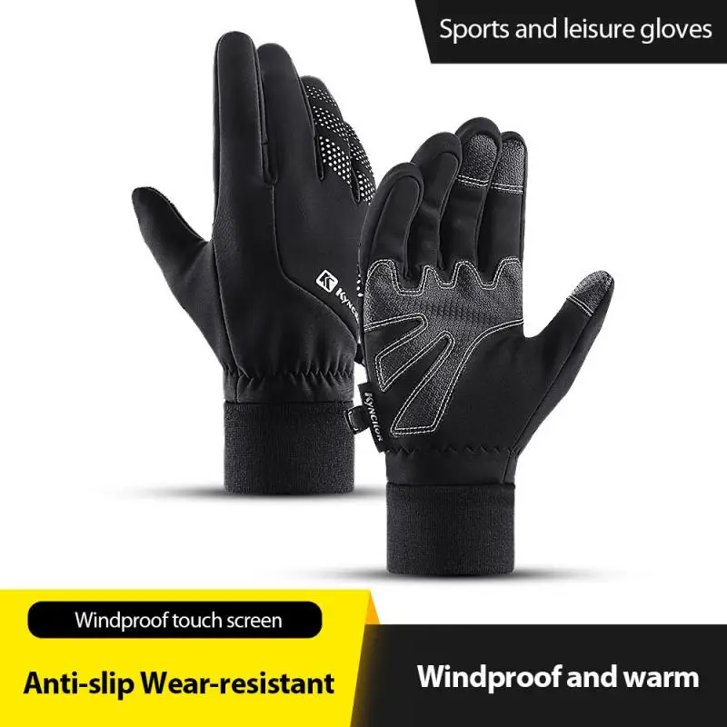 

Men Women Cycling Gloves Motorcycle Racing Gloves Waterproof MTB Mountain Bike Touch Screen Full Finger Glove For Unisex