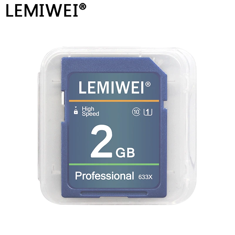 Фото Карта памяти LEMIWEI 256 МБ 512 МБ 1 ГБ 2 ГБ SD-карта для камеры Высокоскоростная SD-карта класса 10 U1 Профессиональная SD-карта UHS-I 633X для камеры №5