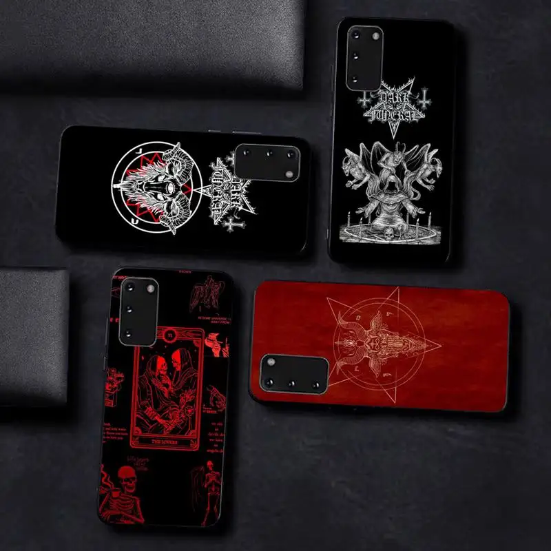 

Devil Satan Phone Case for Samsung S10 21 20 9 8 plus lite S20 UlTRA 7edge