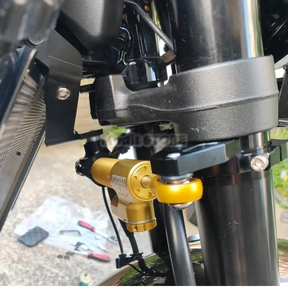 Для Kawasaki Z900RS z900rs Z900 RS 2018-2024 мотоциклетный кронштейн рулевого демпфера