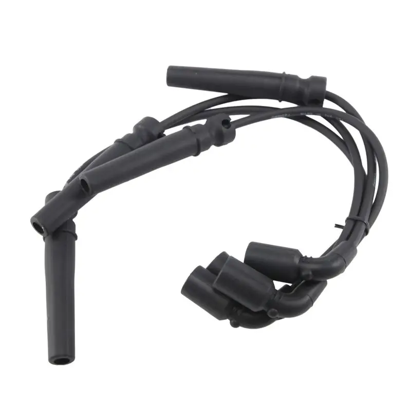 Фото Комплект из 4 проводов для свечей зажигания AB96 для Excelle 1.6, Aveo, Cruze, KALOS, REZZO, DAEWOO KALOS, LANOS, Nubira, REZZO 96497773 №4