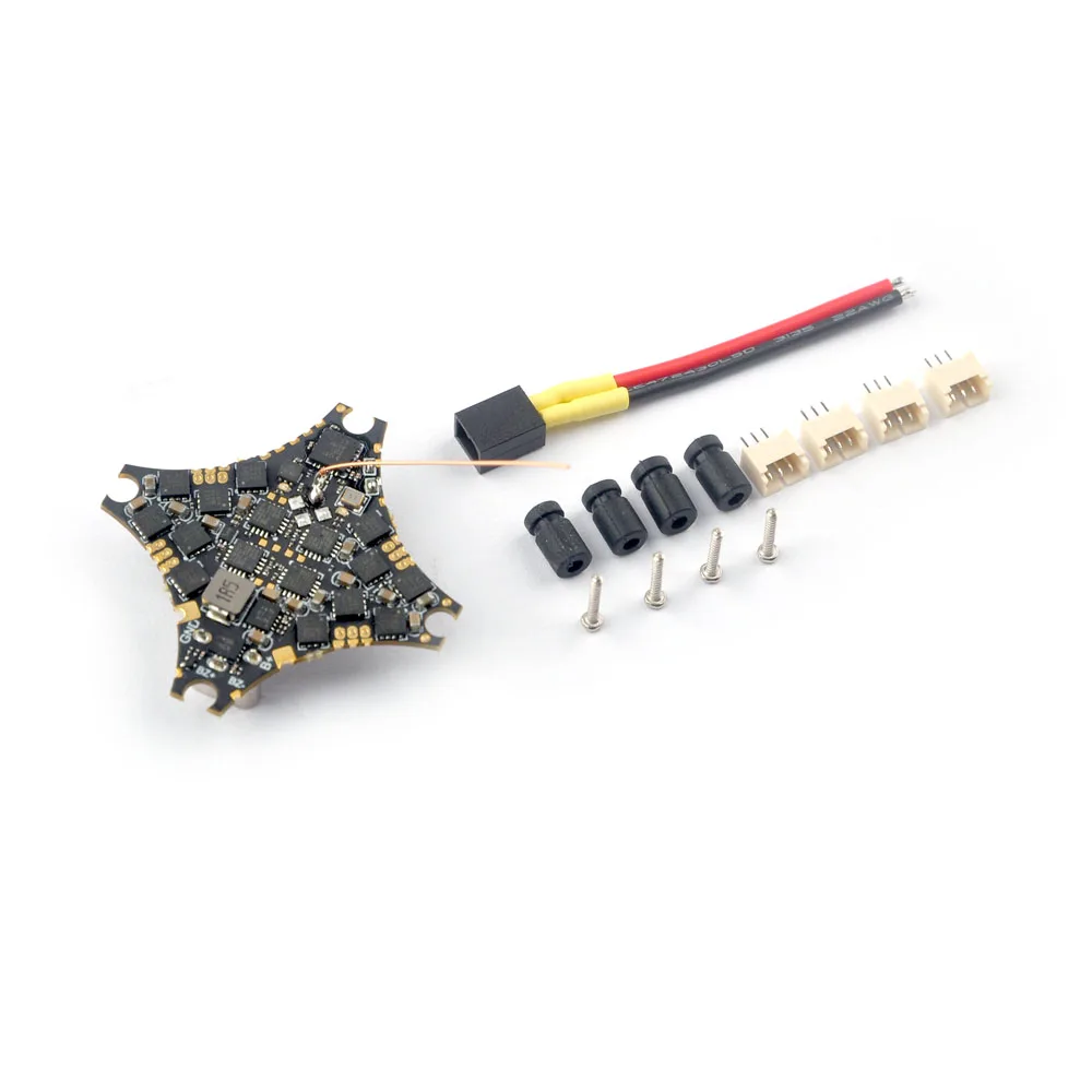 HappyModel SuperX HD ELRS 1-2S AIO Контроллер полета Встроенный 12A ESC UART V3 RX для ходьбы Mobula6 HDZero