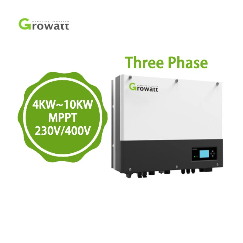 

Growatt inverter hybrid SPH8000 8kw On Off Grid hybrid battery charger controller inverter