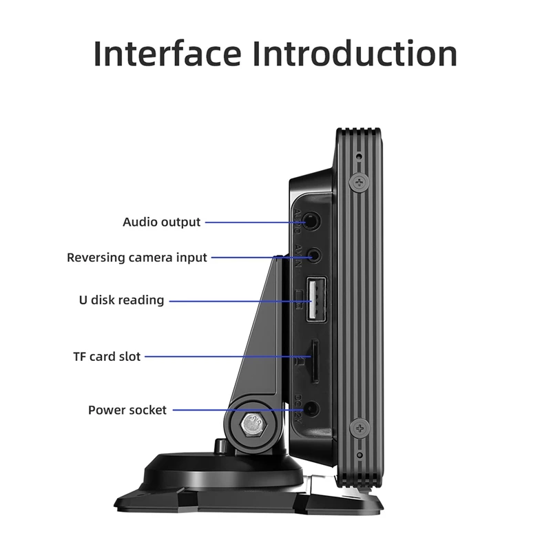 10 26-дюймовый автомобильный MP5-плеер с сенсорным экраном Carplay MP5 Портативная аудио-