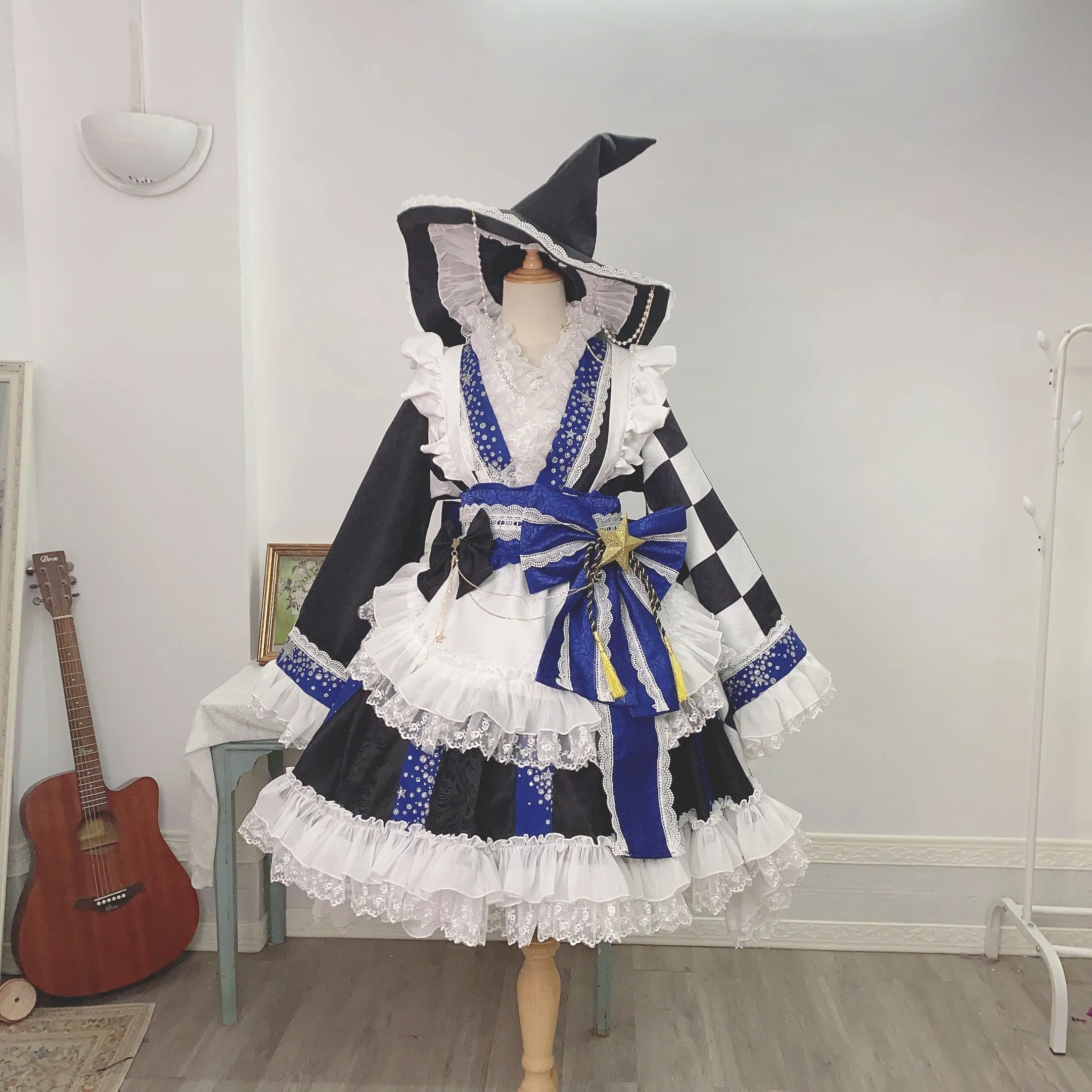 

Костюм для косплея COS-HoHo из аниме проект Touhou Kirisame Marisa, элегантный костюм для косплея, Женский костюм на Хэллоуин