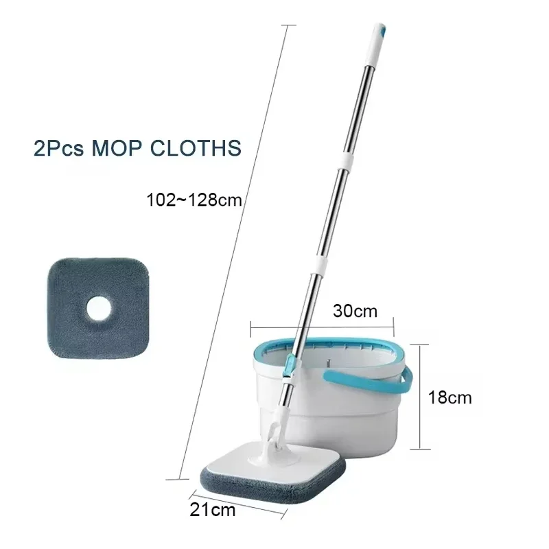 

Автоматическая швабра с ведром, микрофибра