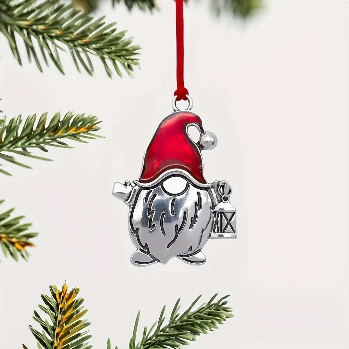 

Рождественская Декоративная Фигурка Гнома, Металлическое Изделие, Изысканное Праздничное Украшение Для Торжественных Сцен