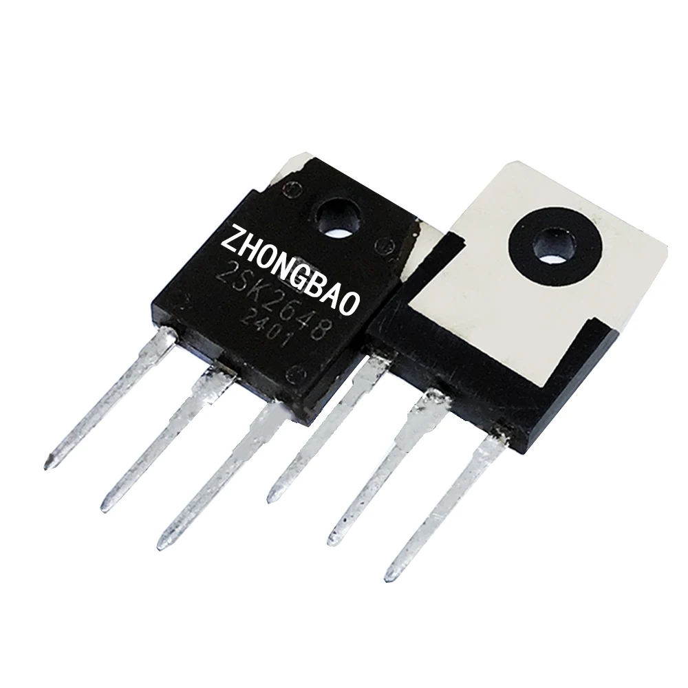(5 шт.) 2SK2648 K2648 TO-3P 800V 9A / K3151 2SK3151 100V 50A 2SK1082 900V 6A 2SK2837 K2837 500V 20A |