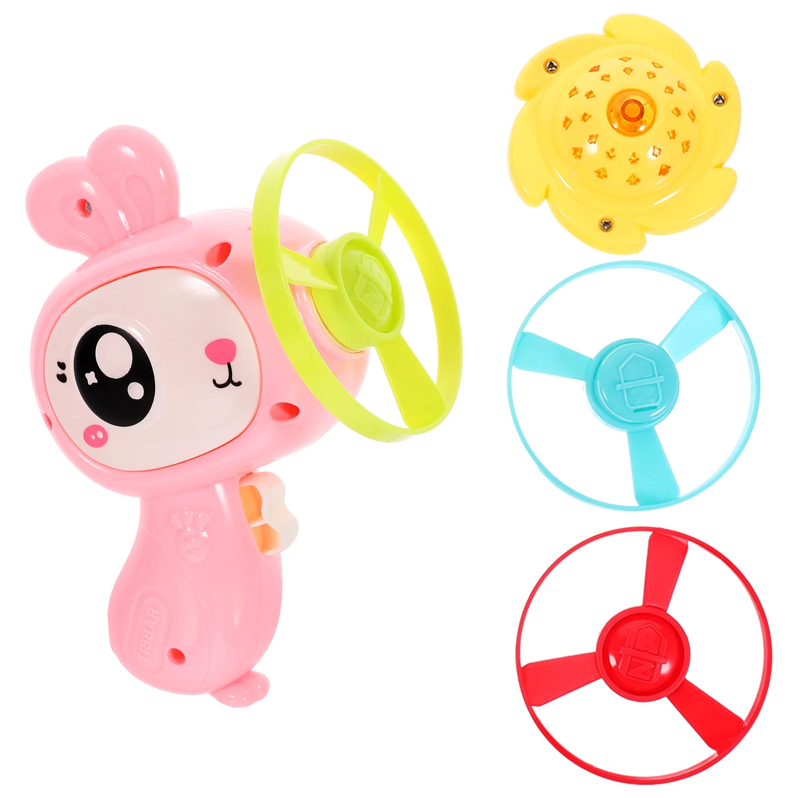 

Chasing Game Toy Flying Disc Plaything Interactive Top Saucer Launcher Outdoor Shooter Toys Plastic Training Child