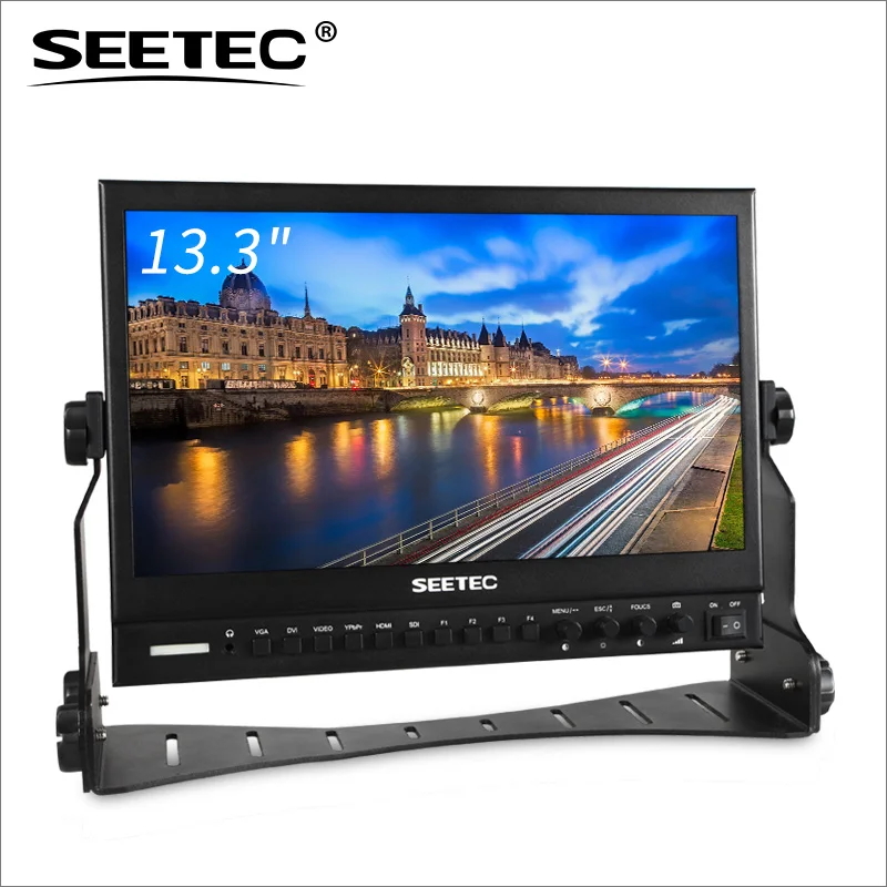 

Монитор SEETEC IPS full HD 1920*1080 3G-SDI HDMI lcd с диагональю 13,3 дюйма