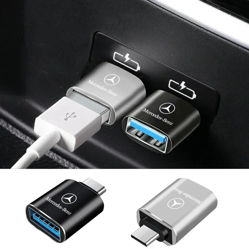Адаптер данных USB 3.0 Type-C типа C 10A OTG папа к для Mercedes Benz A180 A200 A260 W203 W210 W211 W204 E S CLS