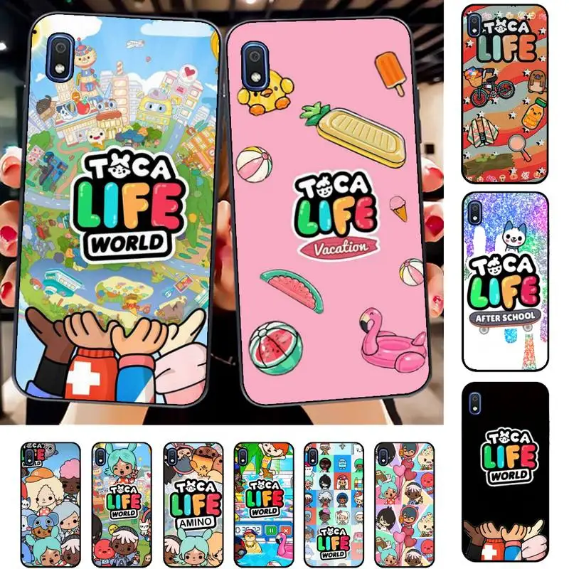 

Toca Boca Toca Life World Phone Case for Samsung A51 01 50 71 21S 70 31 40 30 10 20 S E 11 91 A7 A8 2018