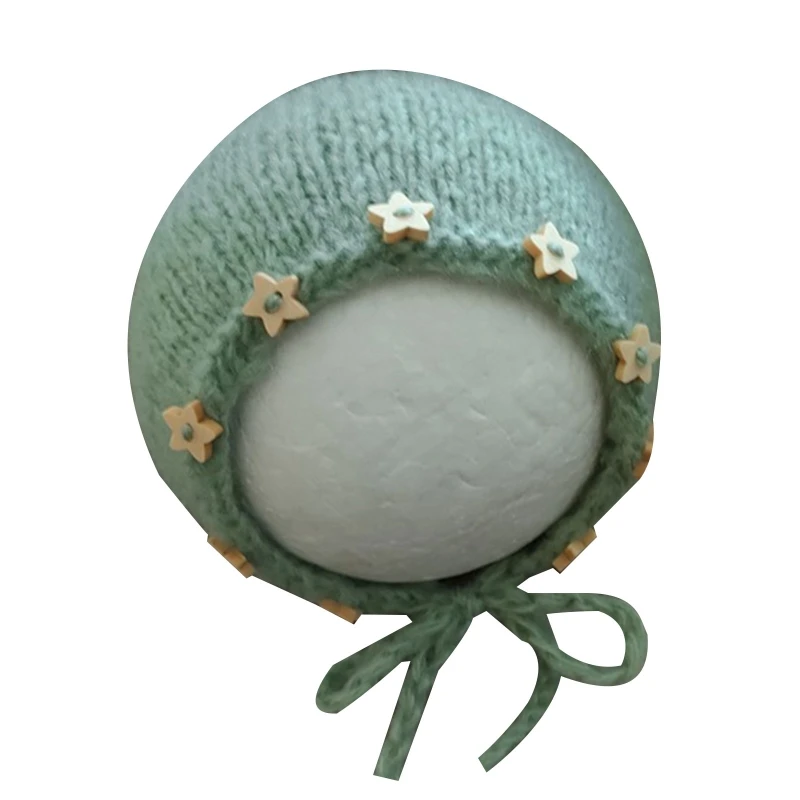 Шерстяная пряжа детская шапка реквизит для фотосессии девочек и мальчиков