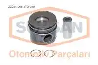 

Engine PISTON + PISTON + segment P206 P307 1.4 HDI 8V FIESTA FUSION TDCI DURATORQ 8V ENG. (DV4) 68BG 02 Ø